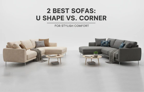 2 Best Sofas: U Shape vs. Corner for Stylish Comfort