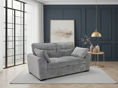 Maxwell Sofa 3 Seater in Grey