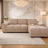 Azzuro Sofa Bed Mocha Universal Corner