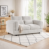 Bari Beige 2 Seater Sofa