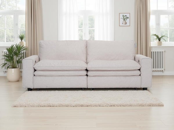 Florence Cloud Electric Sofa In Beige