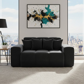 Jacob 2 Seater Sofa - Black