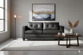 Jerry Sofa Black 3 Seater