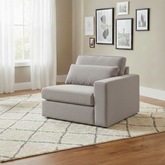 Kiana Modular Sofa Mocha Left Hand Arm Piece