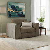 Naples Sofa Mocha Armchair