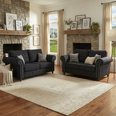 Oakland 3+2 Seater Sofa - Charcoal