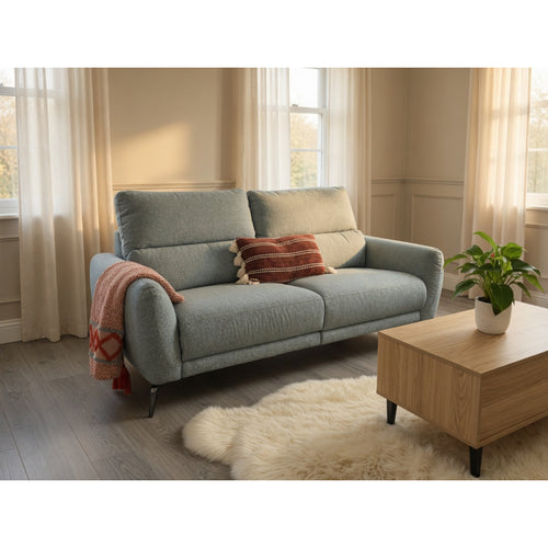 Sorrento Electric Recliner 2 Seater In Grey