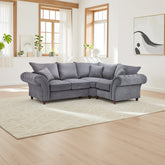 Windsor Fullback Sofa Grey Right Hand Facing Corner