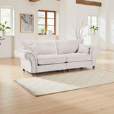Windsor Fullback Stone 4 Seater Sofa