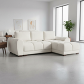 Azzuro Sofa Bed Cream Universal Corner