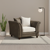 Bella Sofa Armchair Grey