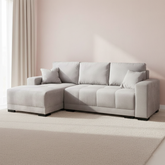 Cimiano Sofa Bed Grey Left Hand Facing Corner