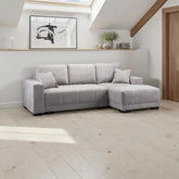 Cimiano Sofa Bed Grey Right Hand Facing Corner