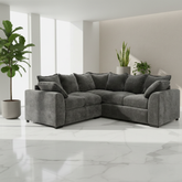 Colbee Sofa Grey Large Corner
