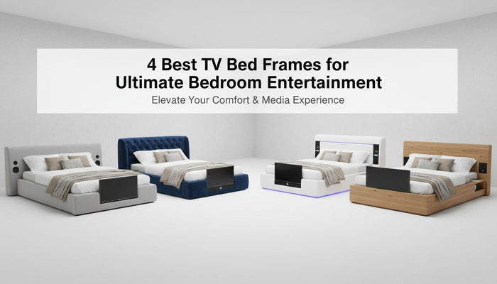 4 Best TV Bed Frames for Ultimate Bedroom Entertainment
