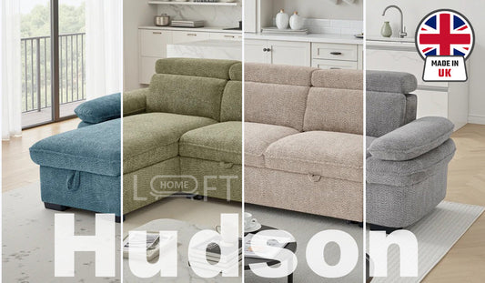New Arrival Spotlight: The Hudson Universal Corner SofaBed – Style Meets Smart Living
