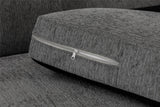 Naples Sofa 3+2 Set In Grey