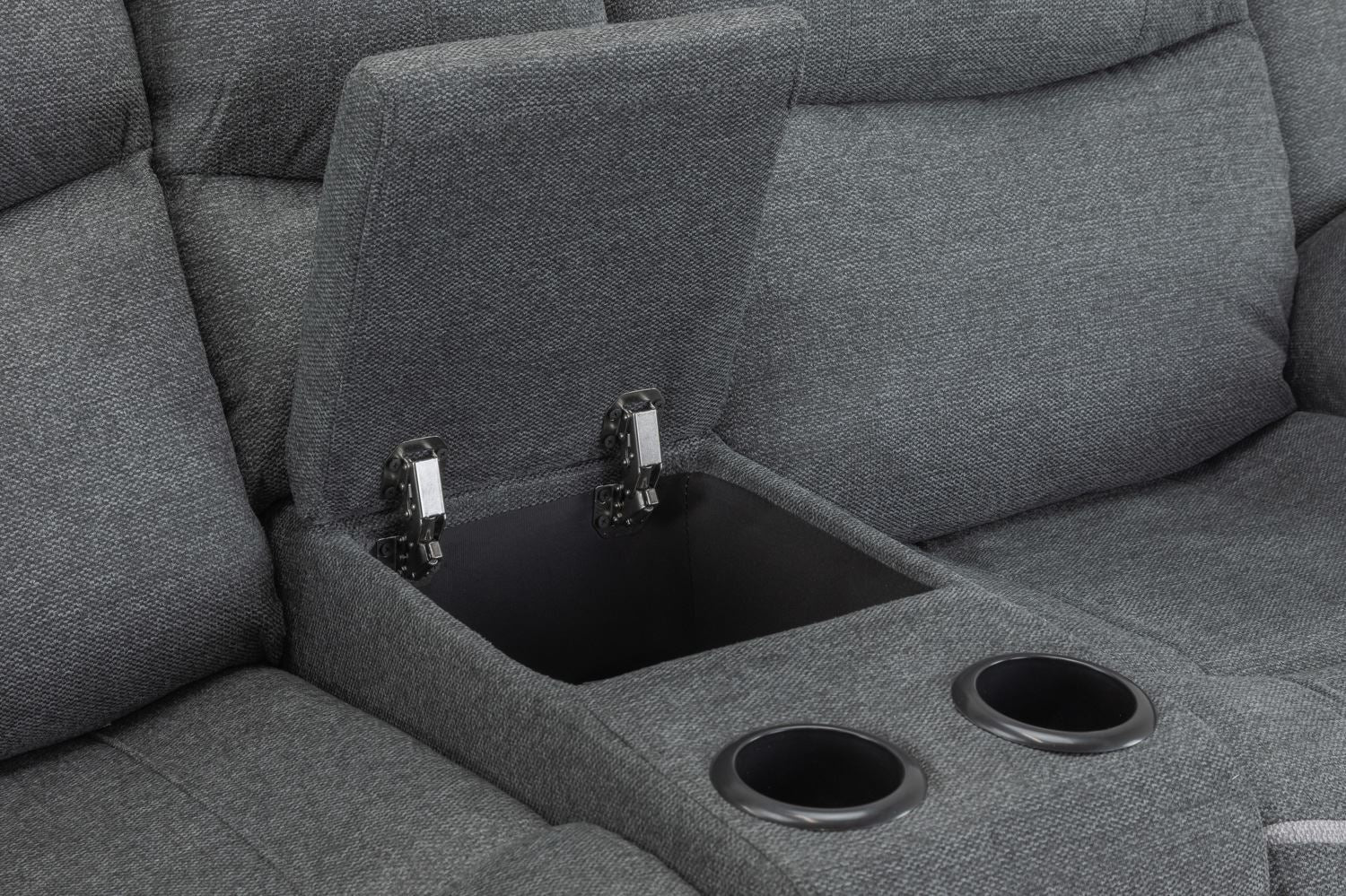 Harald Electric Recliner Sofa 3+2 Seater in Graphite