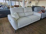 Sorrento Electric Recliner 3 Seater In Beige