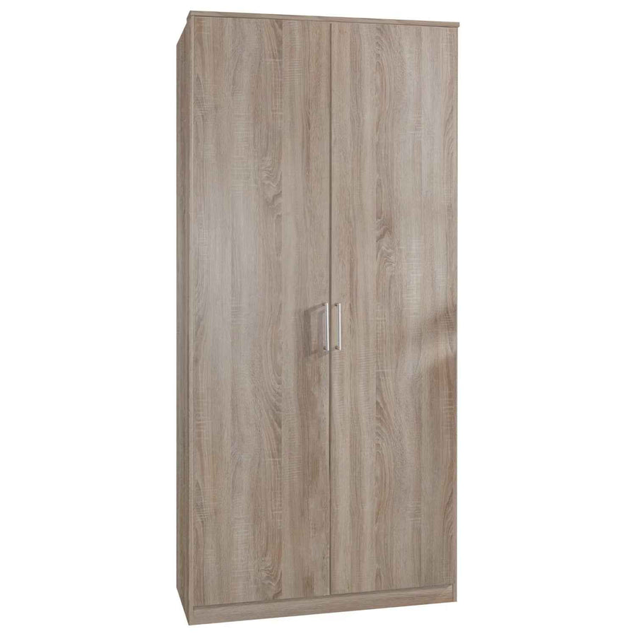 Oxford 2 Door Oak Wardrobe 90cm