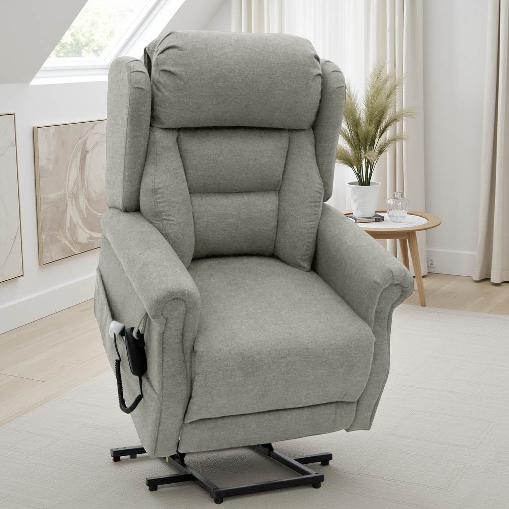 Fairmont Rise and Recline Chair in Beige