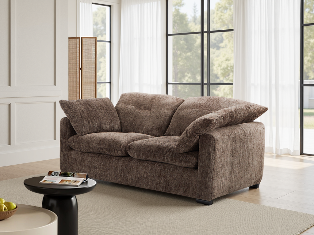 Quetta Sofa 2 Seater In  Brown