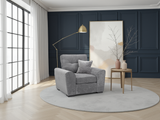 Maxwell Sofa Armchair in Grey