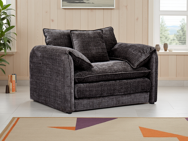 Solaya Sofa Armchair In Black