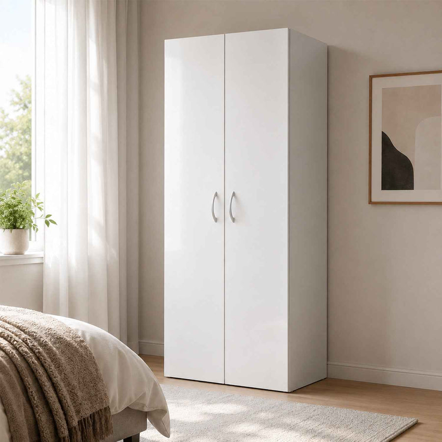 Pembroke 2 Door Wardrobe in White