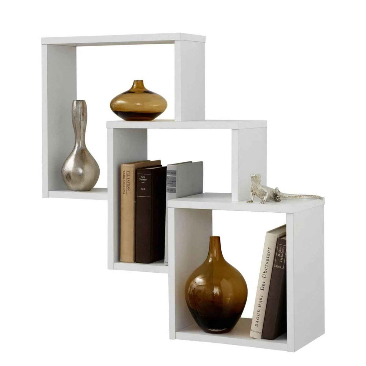 Fairoak White Wall Mounted Shelf