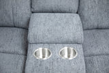 Owen Electric Recliner Sofa Large Corner in Grey