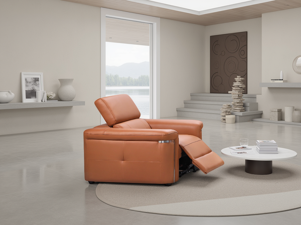 Somerville Electric Recliner Sofa Armchair In Tan