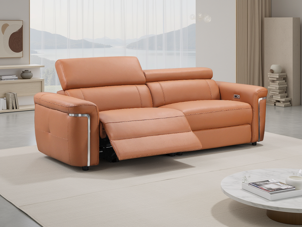 Somerville Electric Recliner Sofa 3 Seater Tan