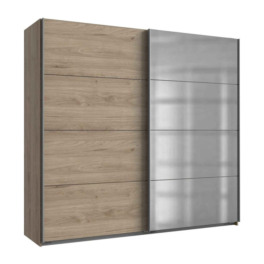 Ascot Hickory Oak 225cm Sliding Wardrobe
