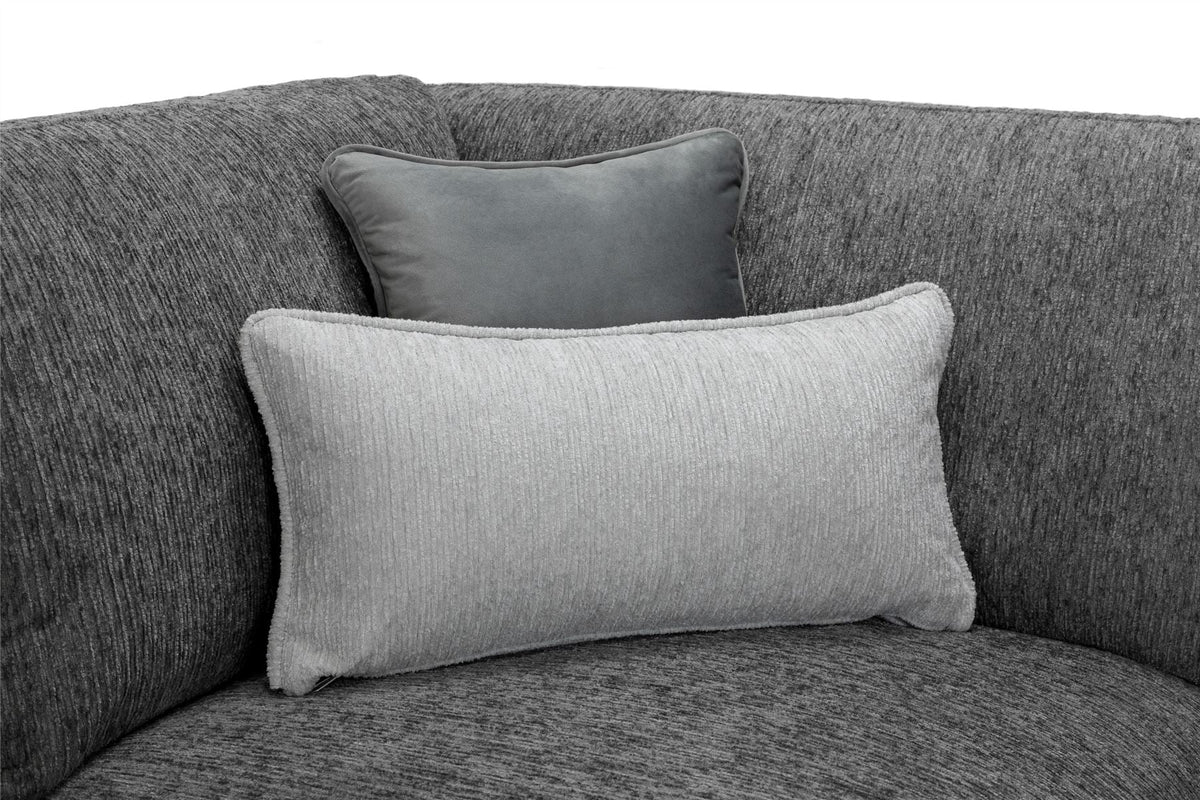 Naples Sofa 3+2 Set In Grey