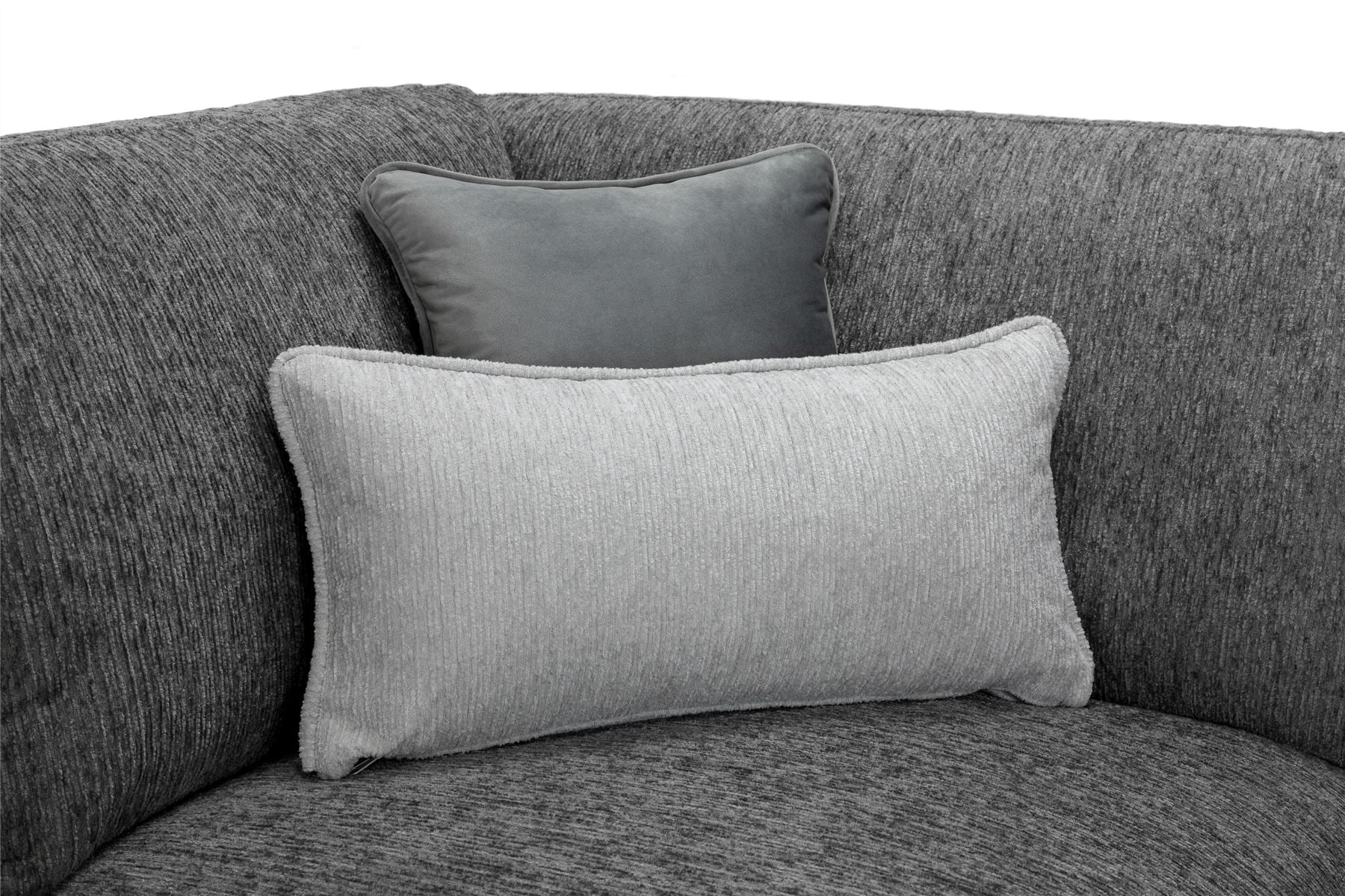Naples Sofa 3+2 Set In Grey