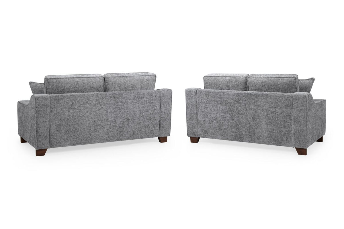 Nebraska Sofa 3+2 Set In Slate