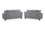 Nebraska Sofa 3+2 Set In Slate