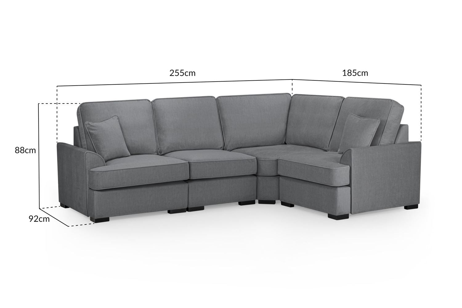 Funk Sofa Universal Corner in Grey