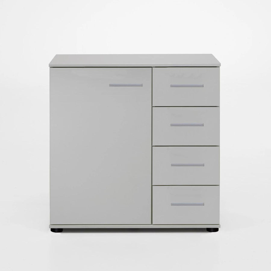 Dulwich Combi Chest of Drawers with 1 Door White - image 3