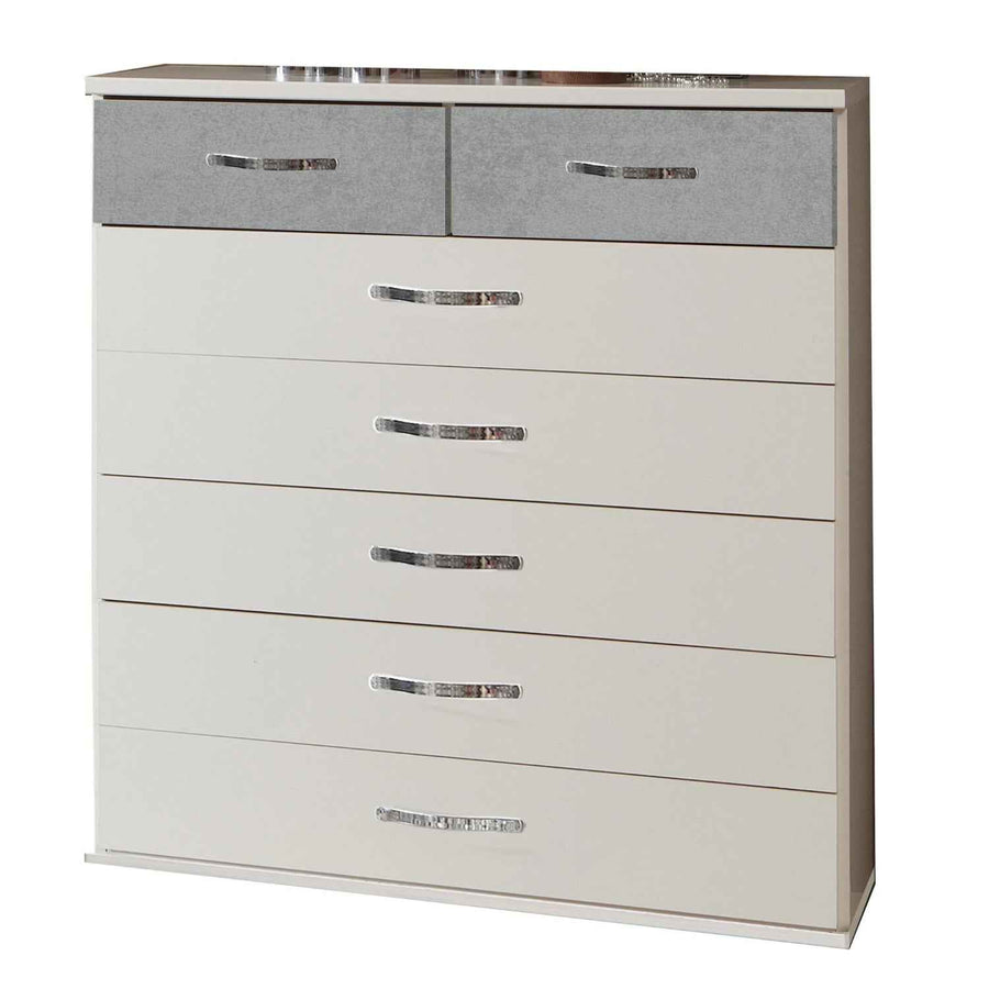 Hampton Grey 5 Plus 2 Chest of Drawers