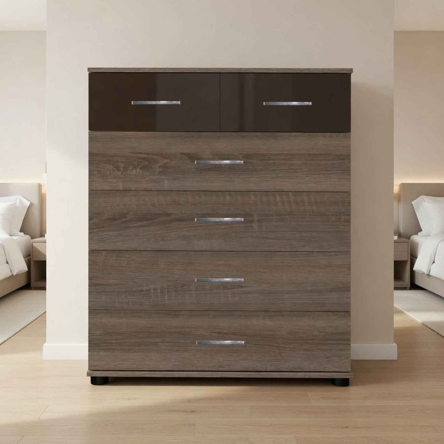 Alton Plus 2 Chest of Drawers in Montana Oak