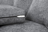 Nebraska Sofa 3+2 Set In Slate