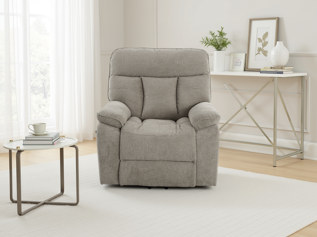 Cornwall Rise and Recline Massage Chair In Grey