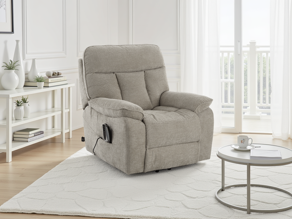 Cornwall Rise and Recline Massage Chair In Grey