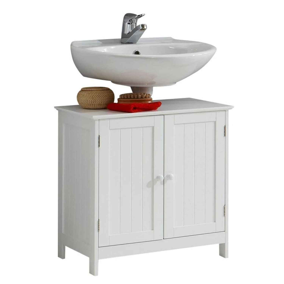 Salisbury Under Sink Bathroom Cabinet in White