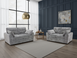 Maxwell Sofa 3+2 Set in Grey