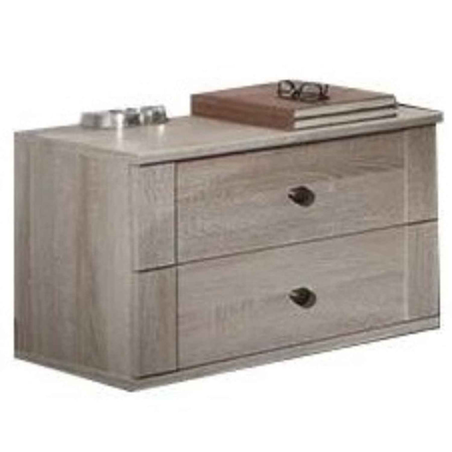 Cotswold Oak 2 Drawer Bedside Chest