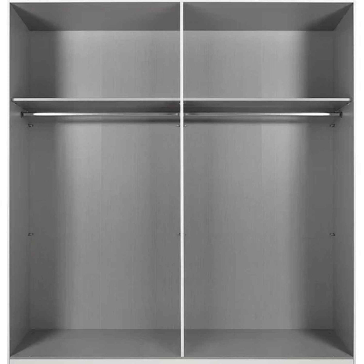 Cotswold White 4 Door Wardrobe with Mirrors