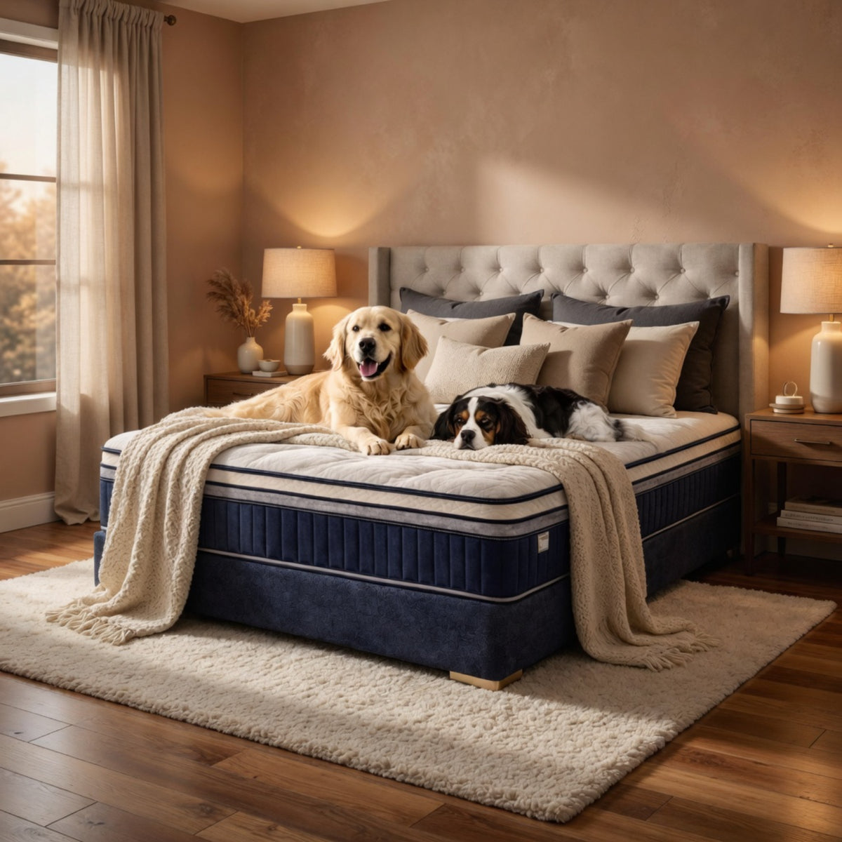 Windermere Dreams Double Length Luxury Mattress - image 9